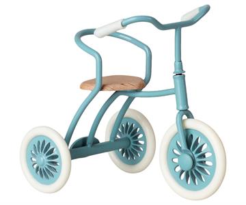 Maileg Abri trehjulet cykel til mus - Petroleumsblå